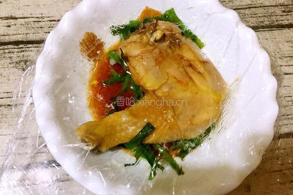 葱油鸡的做法图解5