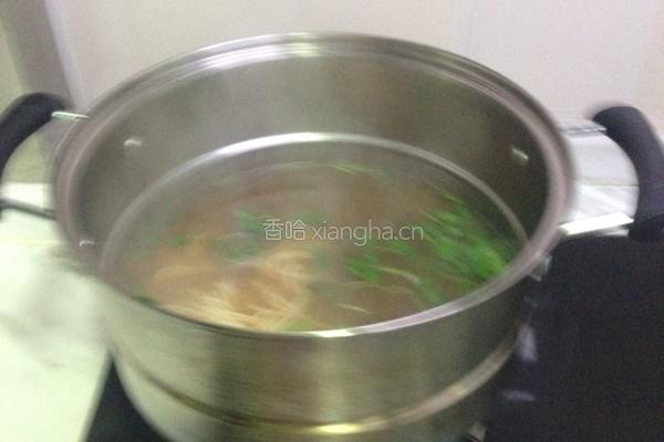 排骨汤面的做法图解9