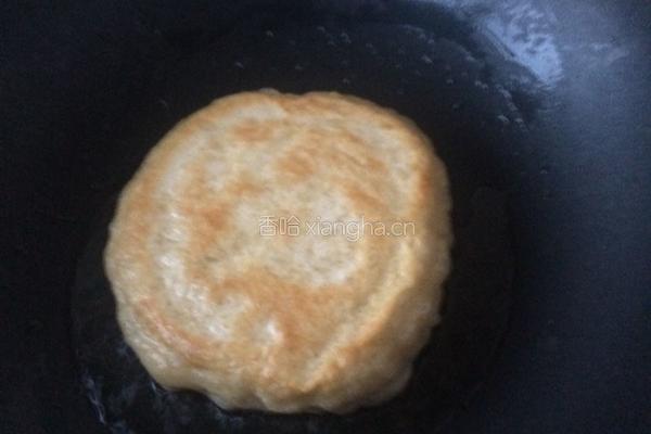 私房发面花生糖饼的做法图解9