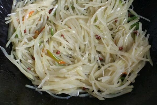 清炒土豆丝的做法图解4