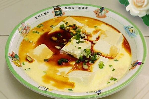 豆腐蒸水蛋