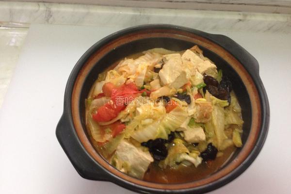 砂锅白菜豆腐的做法图解10