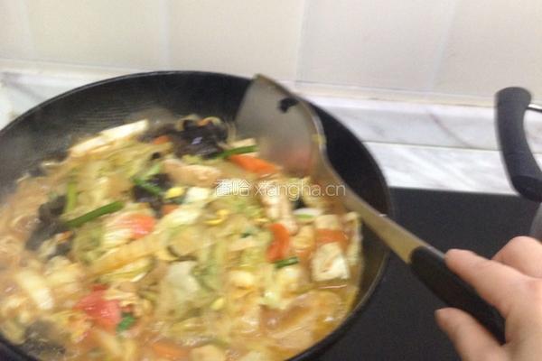 砂锅白菜豆腐的做法图解9