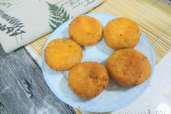 南瓜饼的做法图解12