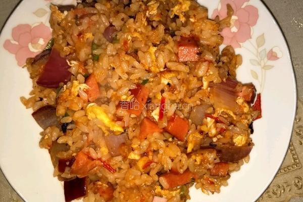 圆葱西红柿炒饭的做法图解6