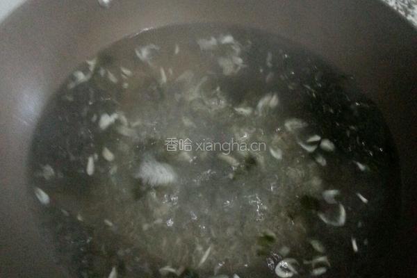 紫菜蛋花汤的做法图解4