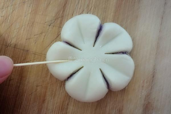 香芋梅花酥的做法图解23