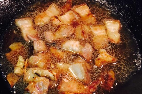 黑腐竹红烧肉的做法图解9