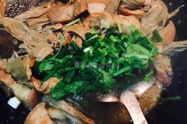 黑腐竹红烧肉的做法图解11