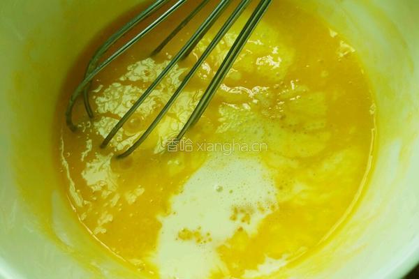 红豆戚风蛋糕的做法图解7