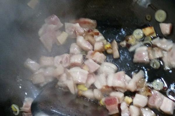 西葫芦炒肉的做法图解4