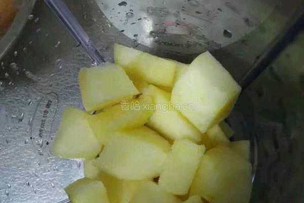 沙棘苹果奶昔的做法图解2