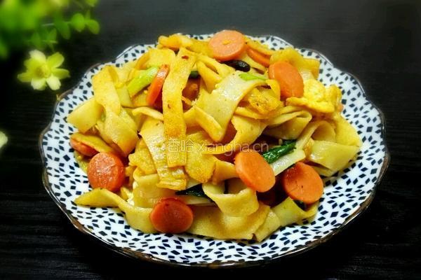 湖北小吃炒豆丝的做法图解10