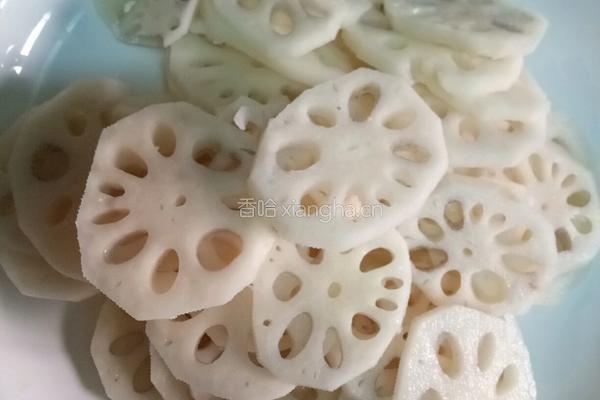 肉炒鲜藕的做法图解2