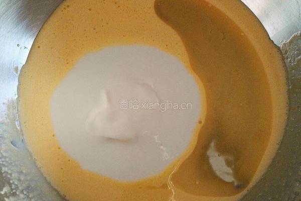 酸奶戚风蛋糕～八寸的做法图解4