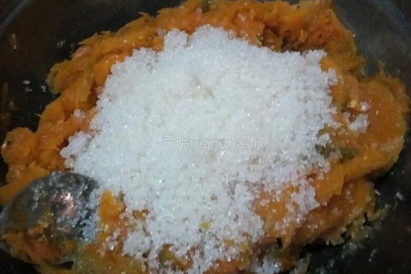 芝香南瓜饼的做法图解2