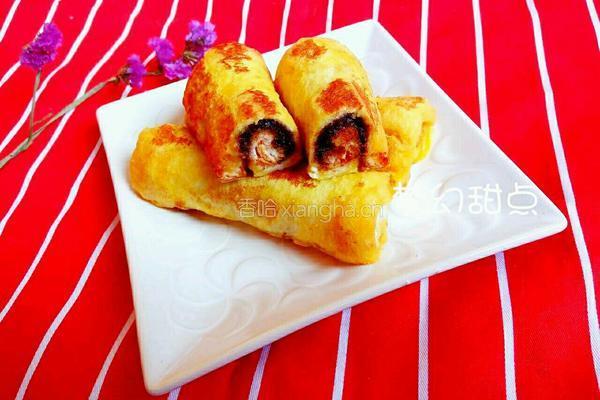 法式肉桂吐司卷的做法图解8