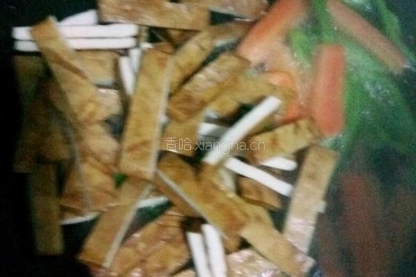 素炒豆干的做法图解7