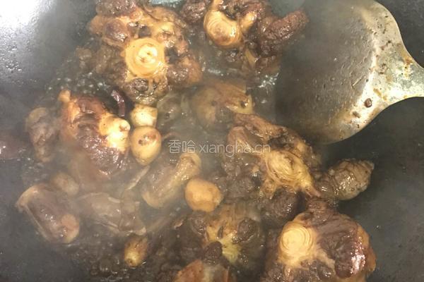 莲藕焖牛尾的做法图解7