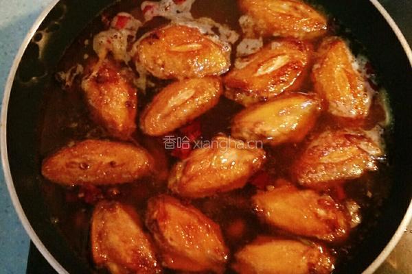 红烧鸡翅中的做法图解4