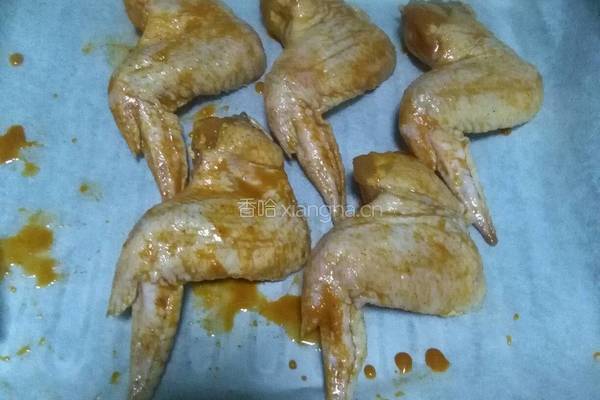 蜂蜜奥尔良烤全翅的做法图解4