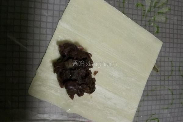混沌皮春卷的做法图解2
