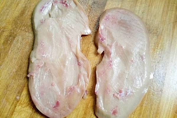 泡菜炒腰花的做法图解2