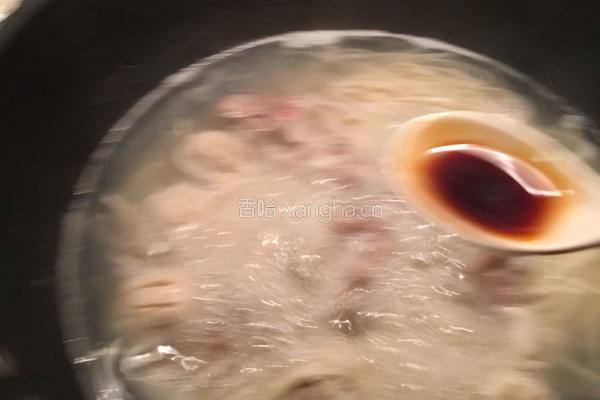 肥牛肉丸汤面的做法图解9