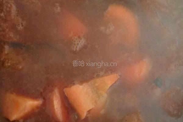 西红柿胡萝卜牛肉汤的做法图解7
