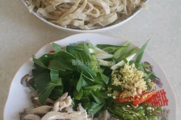 孜然炒饼的做法图解2