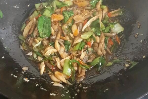 孜然炒饼的做法图解5