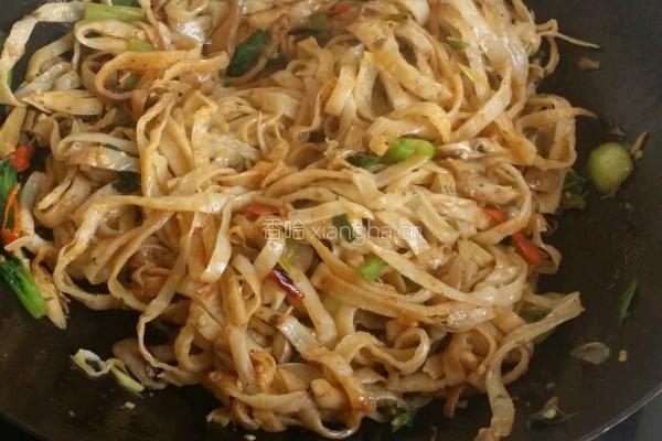 孜然炒饼的做法图解6