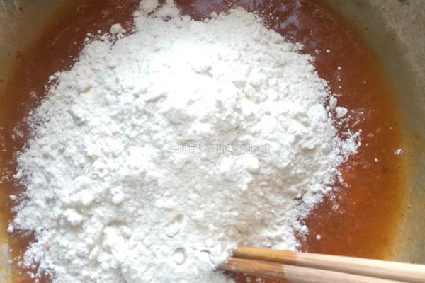 柿子豆沙饼的做法图解4