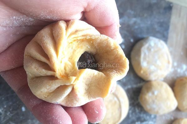 柿子豆沙饼的做法图解6