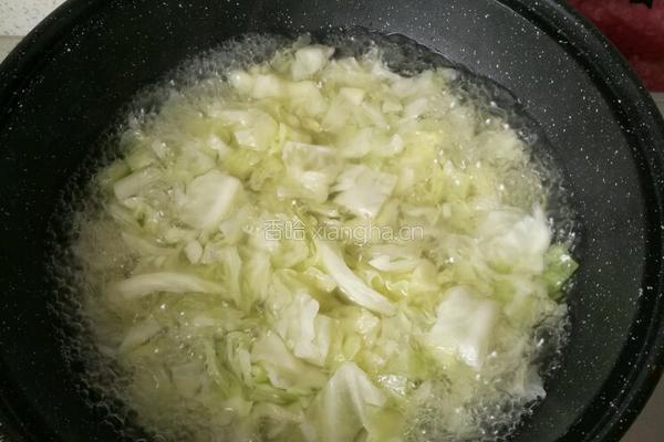 凉拌包菜的做法图解2