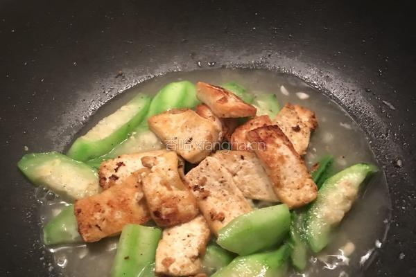 丝瓜炖豆腐的做法图解8