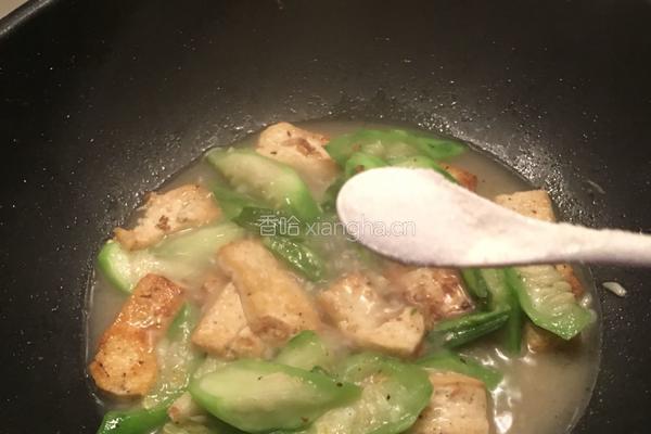 丝瓜炖豆腐的做法图解9