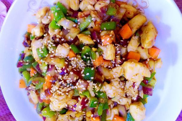 小炒鸡肉的做法图解9