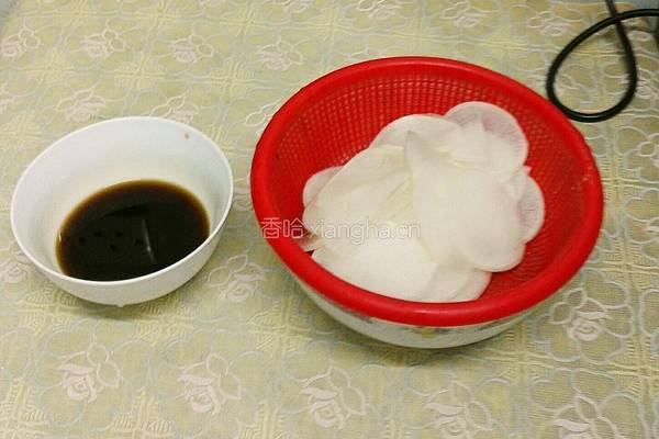 酸甜萝卜片的做法图解4