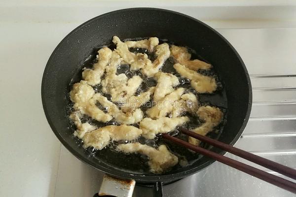 炸蘑菇的做法图解7