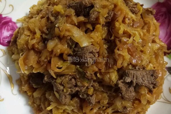 酸菜炒肉的做法图解7