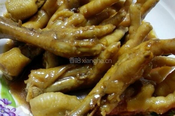 红烧鸡爪