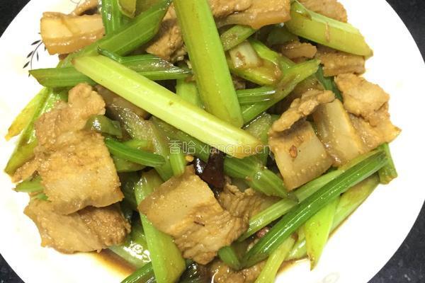 芹菜炒肉片的做法图解8