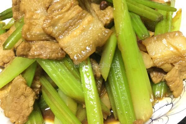 芹菜炒肉片的做法图解9