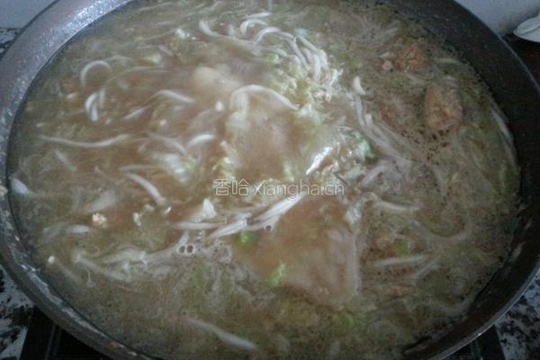 粉丝丸子汤的做法图解7