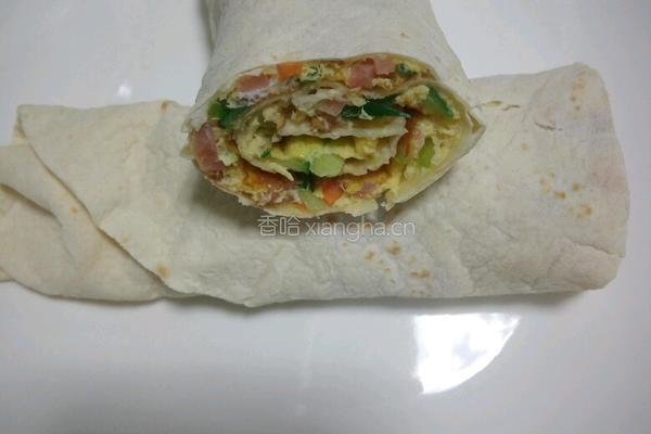 鸡蛋卷饼的做法图解5