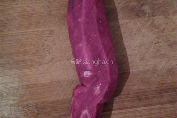 紫薯汤圆的做法图解2