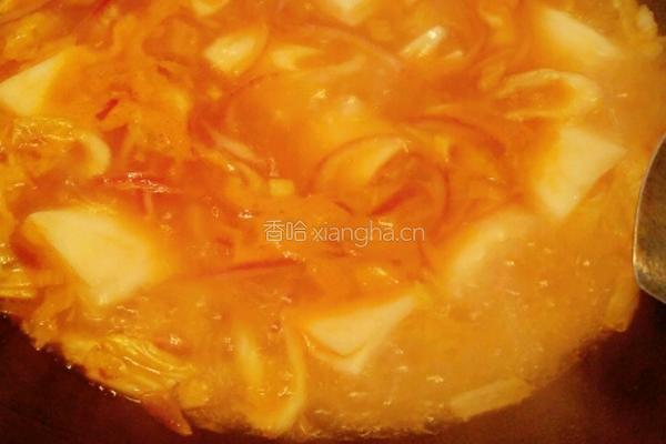 酸甜炒年糕的做法图解9