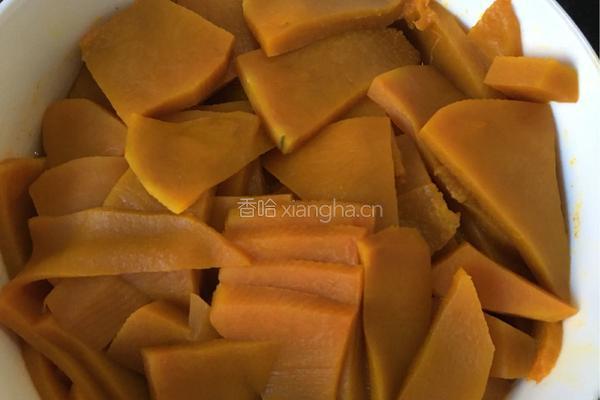 南瓜发糕的做法图解1