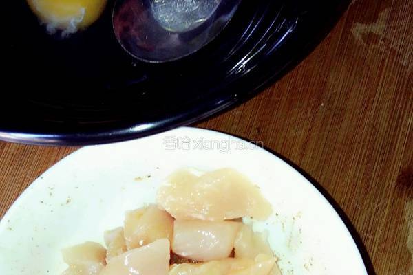 鸡肉嫩豆腐的做法图解2